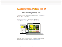 Tablet Screenshot of behrsengineering.com